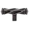 Rhapsody Weathered Iron Twisted Knob