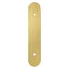 Galloway 96mm CC Modern Brushed Gold Round Backplate