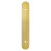Galloway 128mm CC Modern Brushed Gold Round Backplate