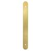 Galloway 224mm CC Modern Brushed Gold Round Backplate