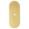 Galloway Modern Brushed Gold Round Backplate
