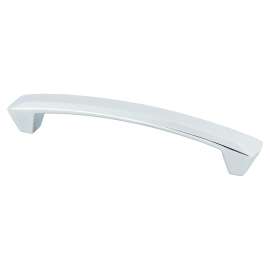 Laura 128mm CC Polished Chrome Pull