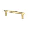 Dierdra 96mm CC Modern Brushed Gold Pull