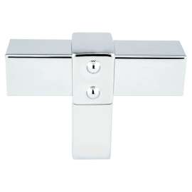 Rivet Rebel Polished Chrome Knob