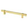 Rivet Rebel 160mm CC Modern Brushed Gold Pull