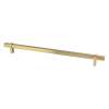 Rivet Rebel 18 inch CC Modern Brushed Gold Appliance Pull