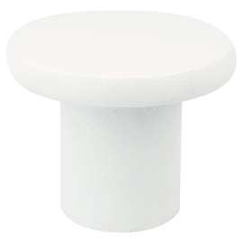 Disc White Small Knob