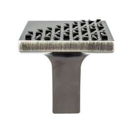 Roque Vintage Nickel Knob