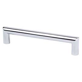 Transitional Advantage Four 128mm CC Polished Chrome Bar Pull
