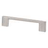 Transitional Advantage Four 96mm CC Brushed Nickel Rectangle Pull