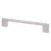 Transitional Advantage Four 128mm CC Brushed Nickel Rectangle Pull