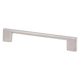 Transitional Advantage Four 128mm CC Brushed Nickel Rectangle Pull