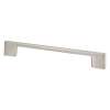 Transitional Advantage Four 160mm CC Brushed Nickel Rectangle Pull