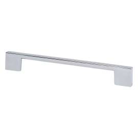 Transitional Advantage Four 160mm CC Polished Chrome Rectangle Pull