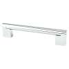 Contemporary Advantage Three 128mm CC Polished Chrome Bar Pull