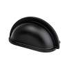 Traditional Advantage Three 3 inch CC Matte Black Cup Pull