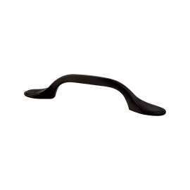 Traditional Advantage One 3 inch CC Matte Black Rounded End Pull