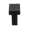 Skyline Matte Black Knob