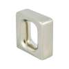 Dual 16mm CC Brushed Nickel Knob