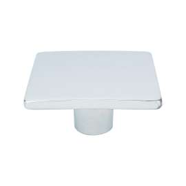 Wave Polished Chrome Medium Knob