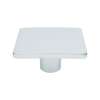 Wave Dull Chrome Medium Knob