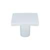 Wave Polished Chrome Small Knob
