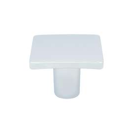 Wave Polished Chrome Small Knob