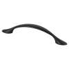 Transitional Advantage Three 96mm CC Matte Black Rounded End Pull