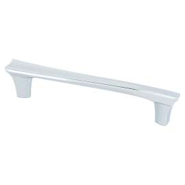 Fluidic 128mm CC Polished Chrome Pull