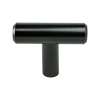Transitional Advantage Two Black T-Bar Knob
