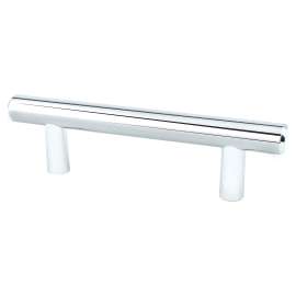 Transitional Advantage Two 3 inch CC Polished Chrome T-Bar Pull