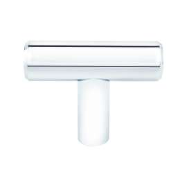 Transitional Advantage Two Polished Chrome T-Bar Knob