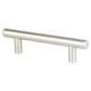 Transitional Advantage Two 3 inch CC Brushed Nickel T-Bar Pull