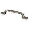 Euro Moderno 96mm CC Brushed Black Nickel Pull