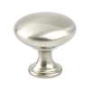 Euro Moderno Brushed Nickel Knob