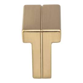 Skyline Modern Brushed Gold Knob