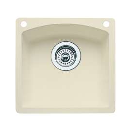 Bar Sink 2-Hole, Silgranit II in Biscuit