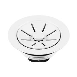 Essential Silgranit Color-Matched Disposal Flange - White, 222998