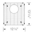 Stainless Steel Sink Grid for Vintera 50/50 Sink, 239955