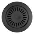 Color-Coordinated Metal Basket Strainer - Anthracite, 240323