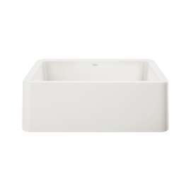 Ikon SILGRANIT 30" Single Bowl Apron-Front Farmhouse Sink - White, 401734