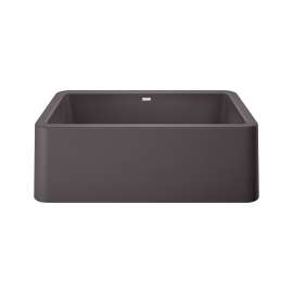 Ikon SILGRANIT 30" Single Bowl Apron-Front Farmhouse Sink - Cinder, 401779