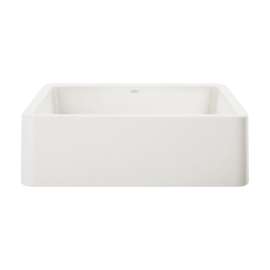 Ikon SILGRANIT 33" Single Bowl Apron-Front Farmhouse Sink - White, 401899