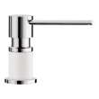 Lato Soap Dispenser - Chrome/White, 402307