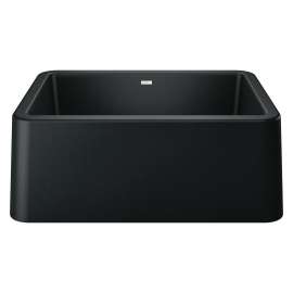 KA-402531 Ikon 27" Apron Single Bowl Sink Kit in Coal Black