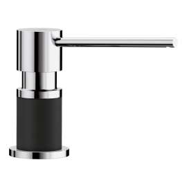Lato Soap Dispenser - Chrome/Coal Black, 402574