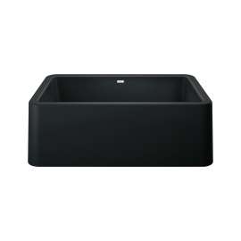 KA-402576 Ikon 30" Apron Single Bowl Sink Kit in Coal Black