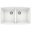 KA-440071 Performa Equal Double Bowl Sink Kit in White