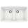 KA-440071 Performa Equal Double Bowl Sink Kit in White