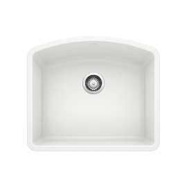 KA-440175 Diamond Single Bowl  Sink Kit in White